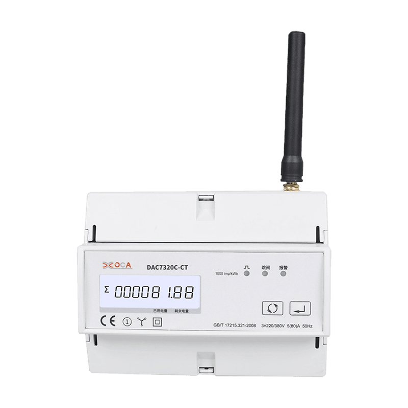 Dac7320c-CT Transformatörlü DIN Raylı Çok Fonksiyonlu WiFi Akıllı Modbus Enerji Ölçer