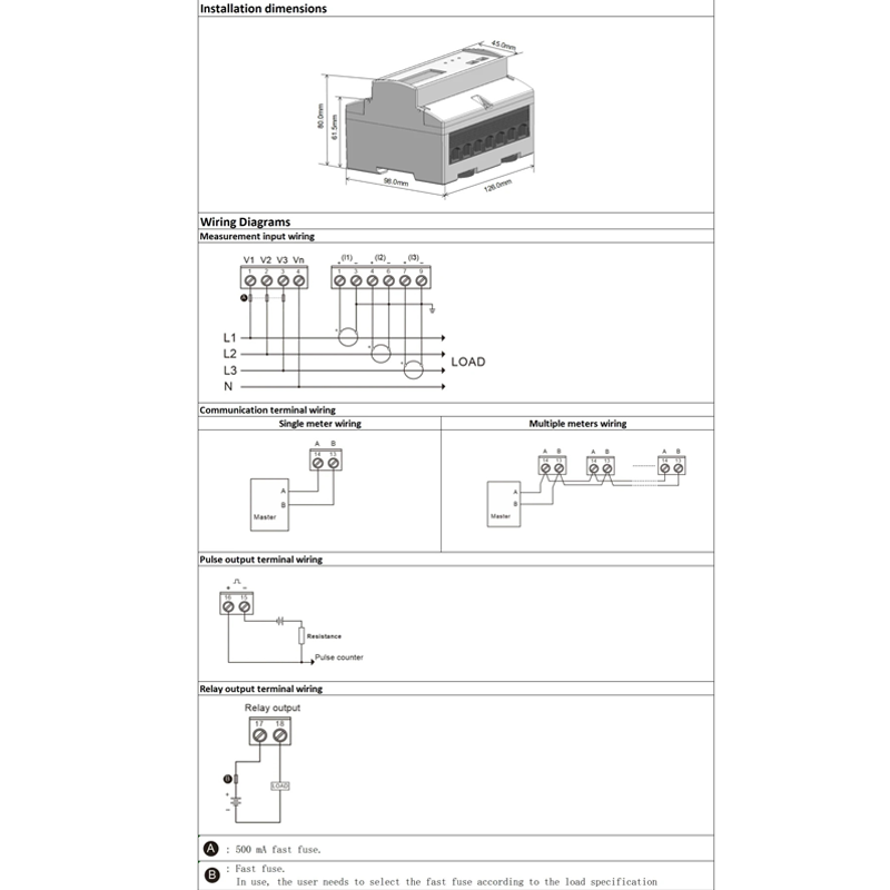 CT Elektronik Akıllı Enerji Ölçer ile Dac7321C-CT DIN Raylı Kablosuz