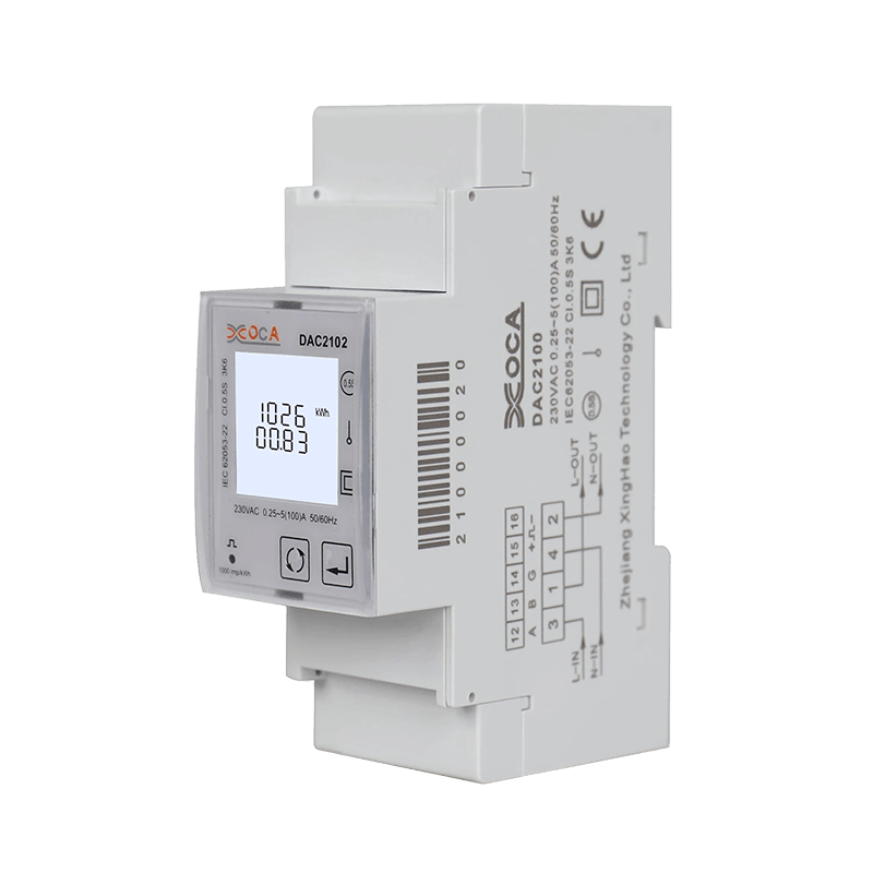 Dac4301CT Üç Fazlı RS485 Modbus DIN Raylı Dijital Enerji Sayacı