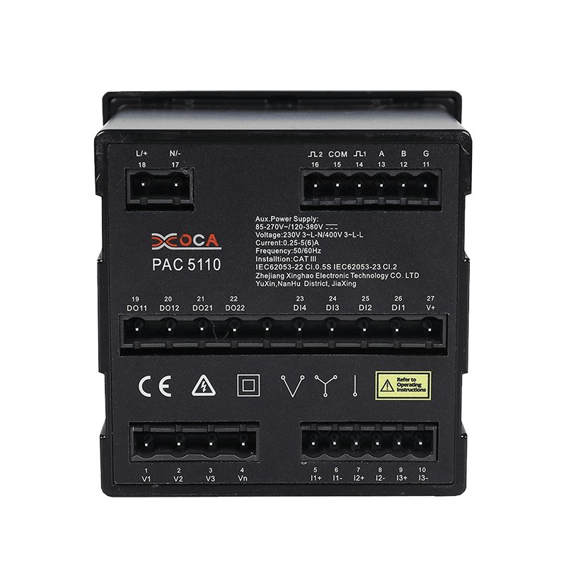 PAC5010 AC Panel RS485 Modbus Dijital Elektrik Enerjisi Sayacı Güç Ölçer