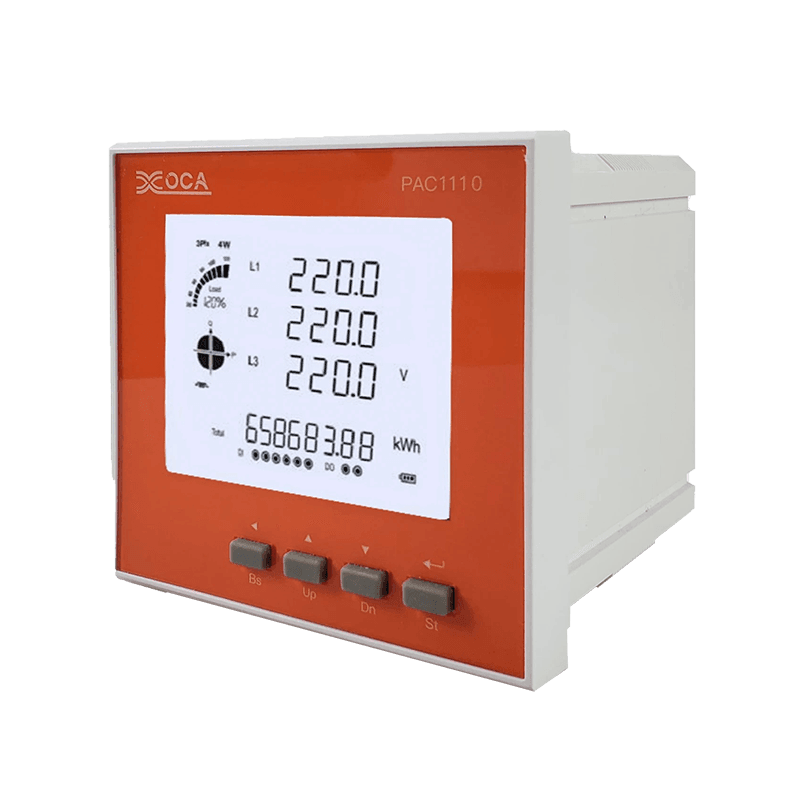 PAC5010 AC Panel RS485 Modbus Dijital Elektrik Enerjisi Sayacı Güç Ölçer