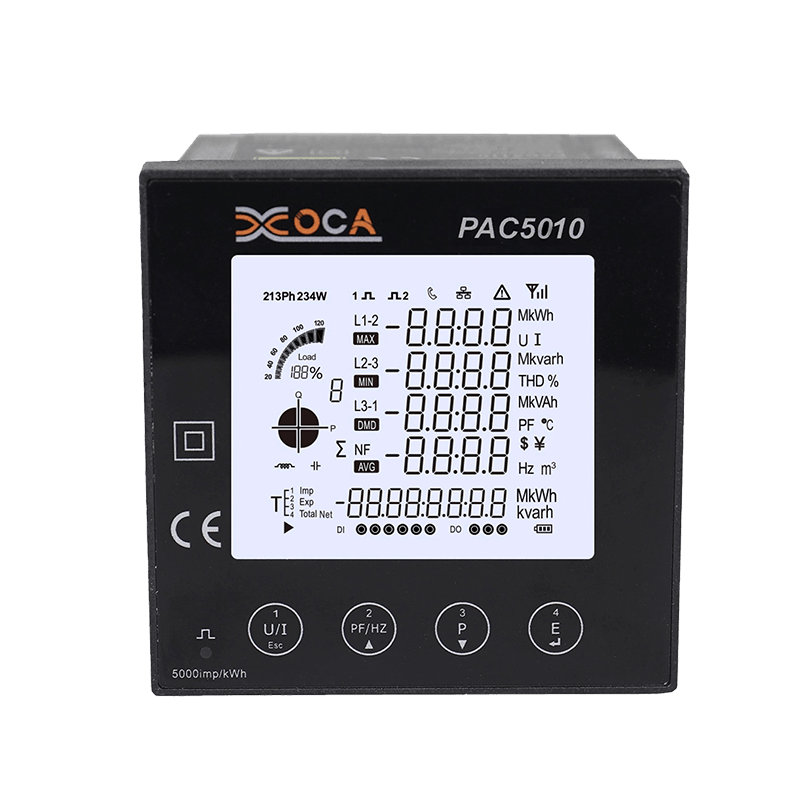 PAC5010 AC Panel RS485 Modbus Dijital Elektrik Enerjisi Sayacı Güç Ölçer