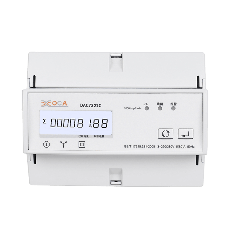 Dac7321c Üç Fazlı Uzaktan Kumanda Modbus Akıllı Elektrik Sayacı