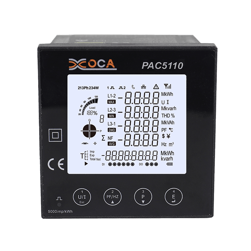 PAC5110 Akıllı Dijital WiFi LCD Ön Ödemeli Güç Ölçer