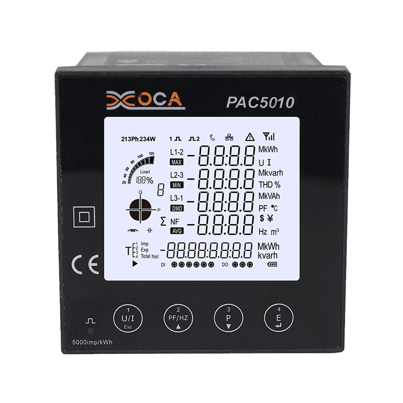 PAC3000 LCD Akıllı Panel Güç Ölçer